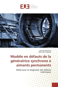 modele en defauts de la generatrice synchrone A aimants permanents