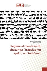 Regime alimentaire du sitatunga (Tragelaphus spekii) au Sud-BENIN