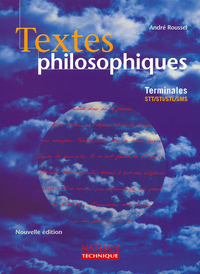 TEXTES PHILOSOPHIQUES TERMINALES STT STI STL SMS