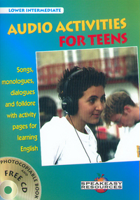 Speakeasy publications Anglais Audio activities for teens livre photocop. + CD audio