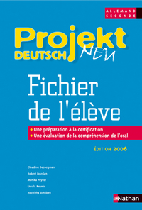 Projekt Deutsch Neu 2de, Cahier d'activités