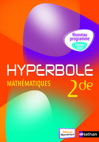 Mathématiques - Hyperbole 2de, Livre de l'élève Petit format