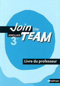 Join the Team 3e, Livre du professeur