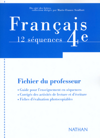 Du côté des lettres Français 4e, Livre du professeur - Textes