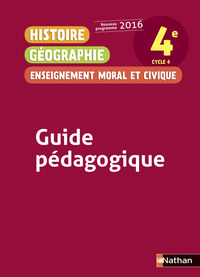 Histoire Géographie EMC, Tourillon/Fellahi 4e, Livre du professeur 