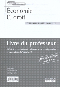 ECONOMIE ET DROIT TERM PRO DP PROFESSEUR 2003