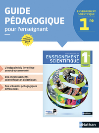 Enseignement Scientifique 1re, Livre du professeur