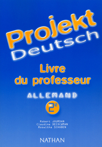 PROJEKT DEUTSCH 2E PROFESSEUR