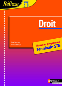 DROIT TERM STG REF ELEVE 2006