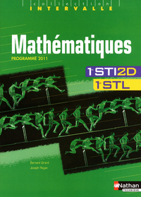 Mathématiques - Intervalle  1re STI2D, STL, Livre de l'élève