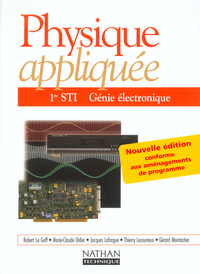 PHYSIQUE APPLIQUEE GENIE ELECTRONIQUE 1RE STI