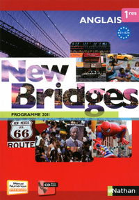 New Bridges  1re, Livre de l'élève Grand format + CD audio