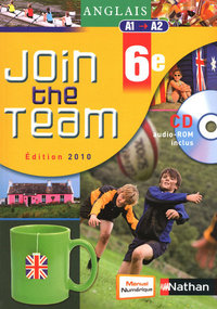 Join the Team 6e, Livre de l'élève + CD-rom audio