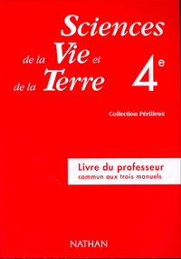 SCIENCES ET VIE DE LA TERRE 4EME PROFESSEUR