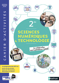 Sciences Numériques et Technologie 2de, Cahier d'exercices