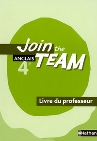 Join the Team 4e, Livre du professeur