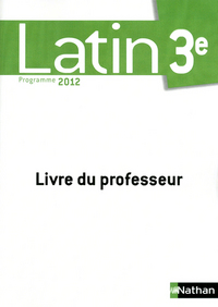Latin, Gaillard 3e, Livre du professeur