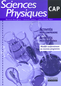 SCIENCES PHYSIQUES CAP (DETACH) ELEVE 2003