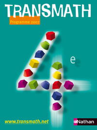 Transmath Mathématiques 4e, Livre de l'élève