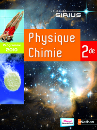 Physique Chimie - Sirius 2de, Livre de l'élève Grand Format