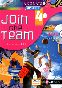 Join the Team 4e, Livre de l'élève + DVD-rom