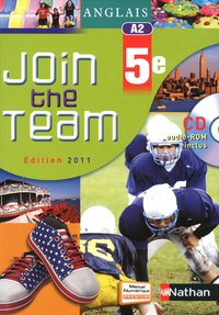 Join the Team 5e, Livre de l'élève + CD-rom audio