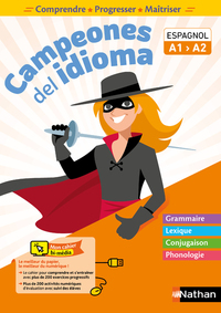 Campeones del Idioma A1 - A2, Cahier d'activités bi-média