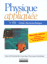 PHYSIQUE APPLIQUEE GENIE ELECTRONIQUE 1RE STI ELEVE 2002