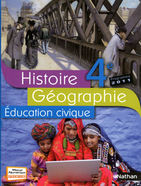 Tourillon-Fellahi Histoire-Géographie-Education civique 4e, Livre de l'élève - Petit format