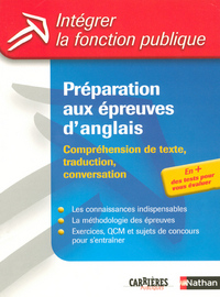 PREPARATION AUX EPREUVES D'ANGLAIS (CATEGORIES A ET B) N025