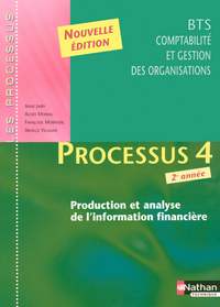 PROCESSUS 4 BTS COMPTABILITE ET GESTION DES ORGANISATIONS 2E ANNEE PRODUCT ET ANALYSE INFORM FINANC