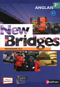 New Bridges  2de, Livre de l'élève Grand format + CD  