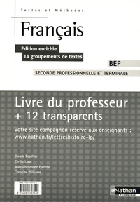 FRANCAIS BEP LIVRE DU PROFESSEUR + TRANSPARENT 2006