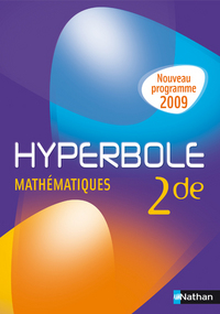 Mathématiques - Hyperbole 2de, Livre de l'élève