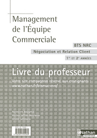 MANAG EQUIPE CIAL BTS NRC PROF