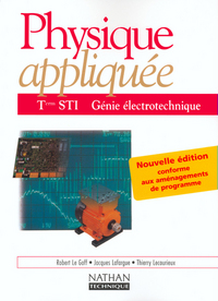 PHYSIQUE APPLIQUEE ELECTROTECHNIQUE TERMINALE STI ELEVE 2002