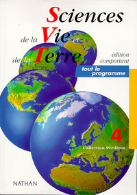 SCIENCES ET VIE DE LA TERRE 4EME TOUT LE PROGRAMME