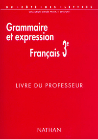 FRANCAIS 3E GRAMMAIRE PROF