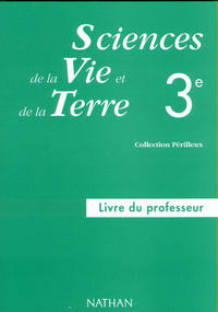 SCIENCES VIE TERRE 3E PROF