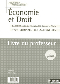 ECONOMIE ET DROIT 1RE ET TERMINALE PROFESSIONNELLES BAC PRO SECRETARIAT COMPTABILITE COMMERCE VENTE