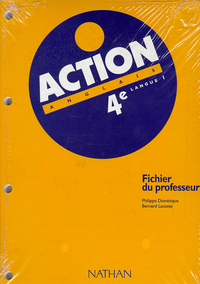 ACTION 4E LV1 PROFESSEUR 1996