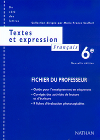 FRANCAIS 6E TEXTE EXPRES PROF