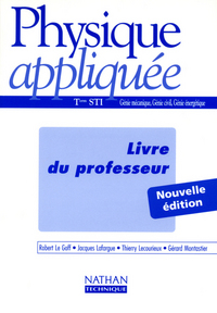 PHYSIQUE APPLIQUEE (GMCE) TERM STI PROF 2002