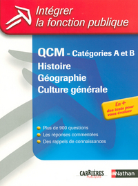 QCM CULTURE GENERALE HISTOIRE GEOGRAPHIE CAT A/B 2004