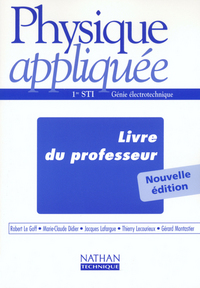 PHYSIQUE APPLIQUEE (ELECTROT) 1ER STI PROF 2002