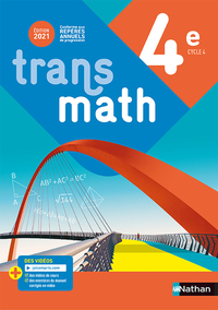 Mathématiques, Transmath 4e, Livre de l'élève