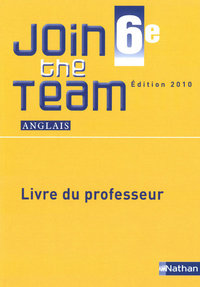 Join the Team 6e, Livre du professeur