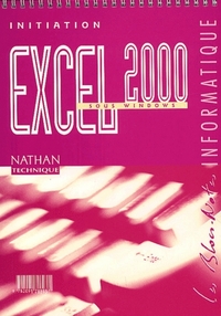 EXCEL 2000 INITIATION LUTRIN ELEVE 2001