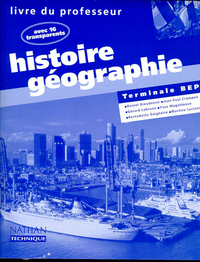 HISTOIRE GEOGRAPHIE TERM.BEP AVEC 16 TRANSPARENTS PROFESSEUR 98