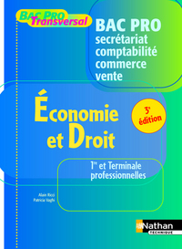 Économie et Droit - 1re et Terminale professionnelles - Bac Pro Livre détachable de l'élève